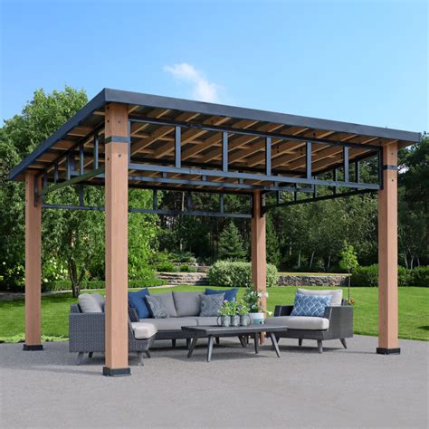 Keep that in mind when purchasing. . 12x14 pergola costco